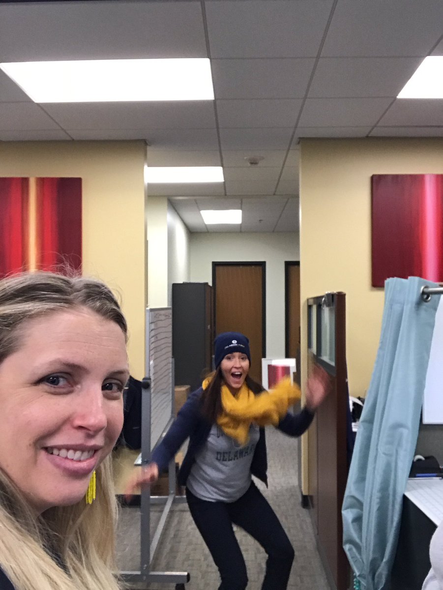 heidihabel's tweet photo. About to watch history in the making!#DelawareFirst #JumpingForJoy https://t.co/5TfnoVsVAr
