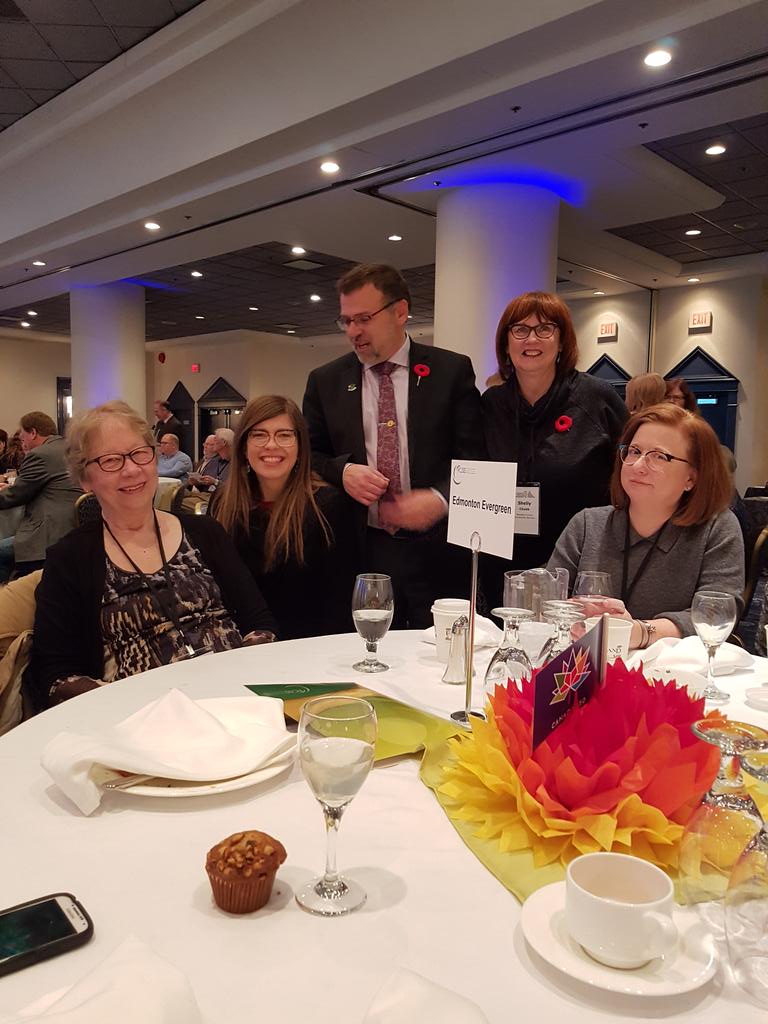 Sturgeon_Marg's tweet photo. Thank you MLAs for attending the MLA breakfast at the FCSSAA Conference #fcssaaconference https://t.co/dXLWqIvWZT