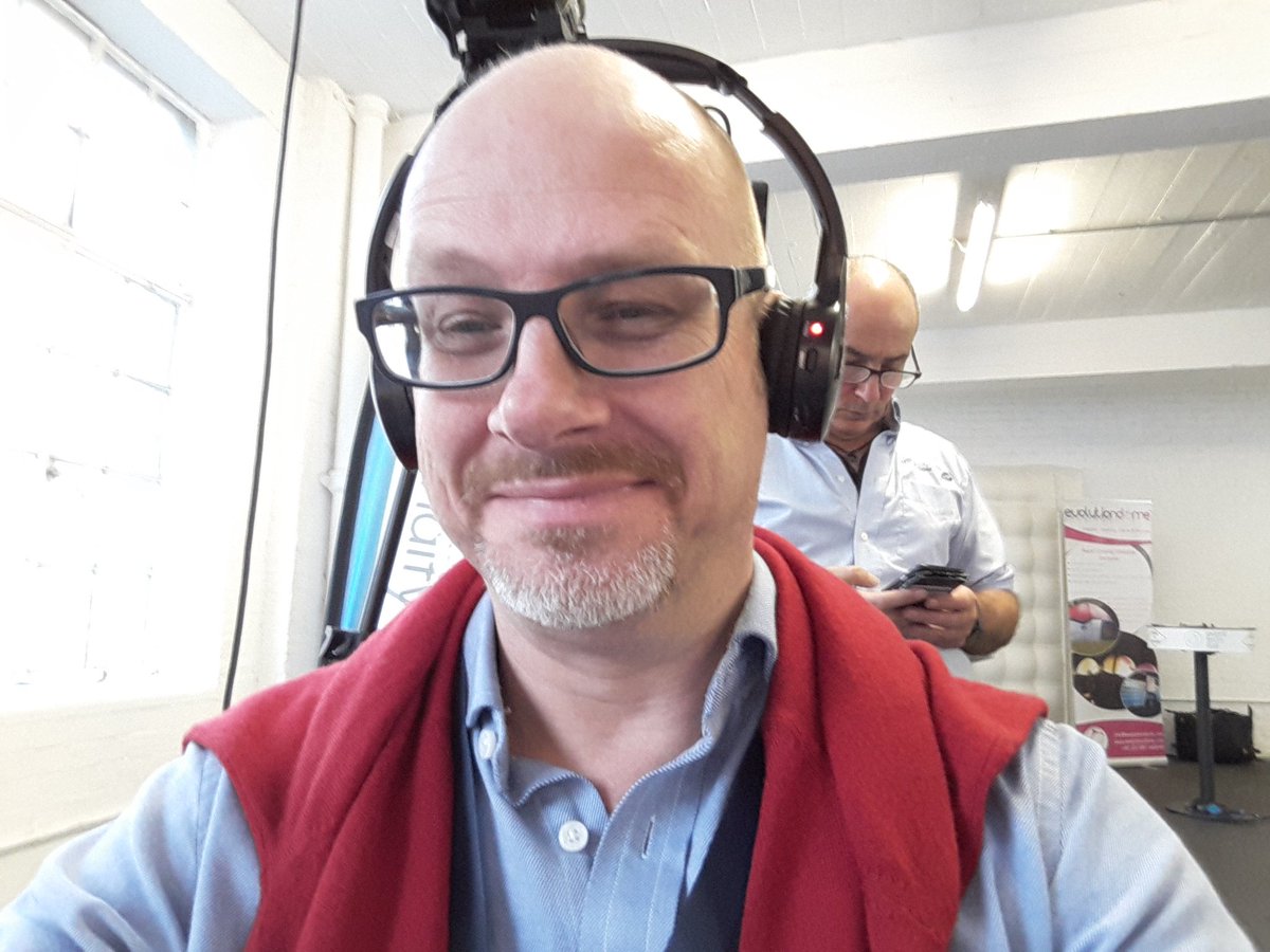 Mike Enser (@bm_mikee) on Twitter photo Headphones on ready for an <a href="/attendify/">Attendify by Hopin</a> seminar on OOH roadshow tech. Adding an audio experience in a busy expo. Headphones on ready for an <a href="/attendify/">Attendify by Hopin</a> seminar on OOH roadshow tech. Adding an audio experience in a busy expo.