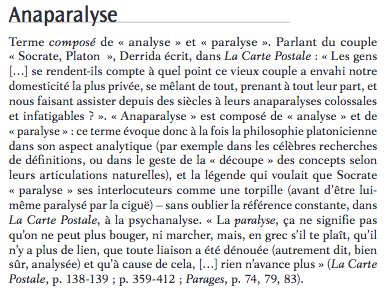 Plus de deux cent cinquante entrées pour le DICTIONNAIRE DERRIDA de Charles Ramond. 
Plus de détails ➡️ editions-ellipses.fr/product_info.p…
Extrait ⬇️