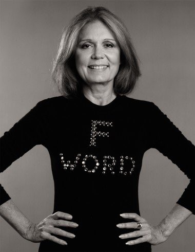 gloria steinem tweet media