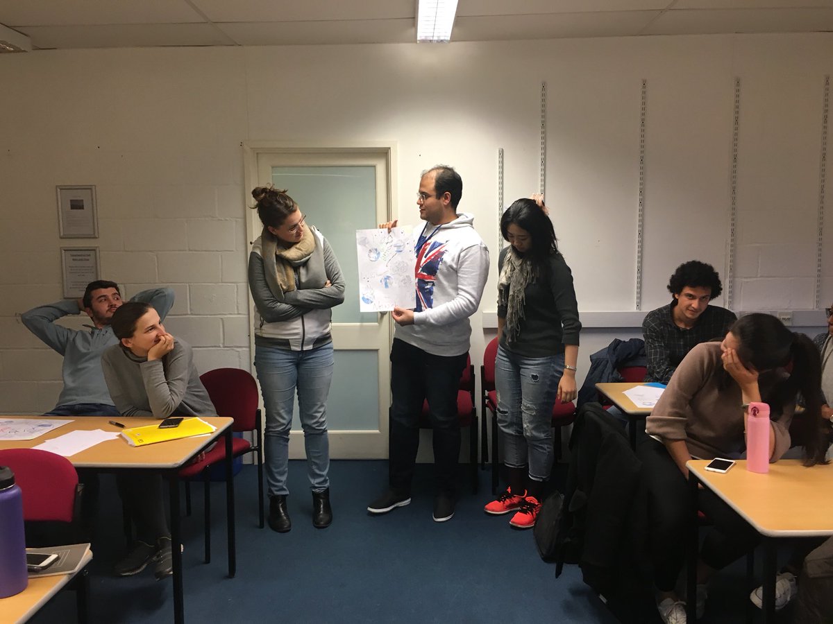 WSRCentre's tweet photo. Our #watersecurity students expand @Ruth_Macdougall’s hydrosocial spiral during seminar with @BeccaFarnum on #hydro cycle + #water modelling https://t.co/JtgKZpNtla