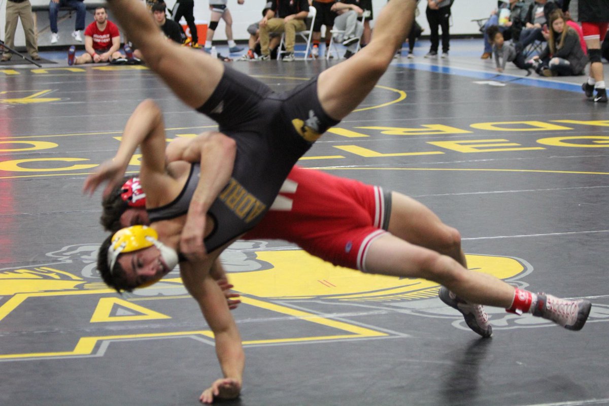 wabashwrestling's tweet photo. We’re one day away! Come out and watch your #5 ranked wrestling team, as we take on Manchester University at 7pm in Chadwick Court #BashNation #OneVision https://t.co/mdvV3iI6RW