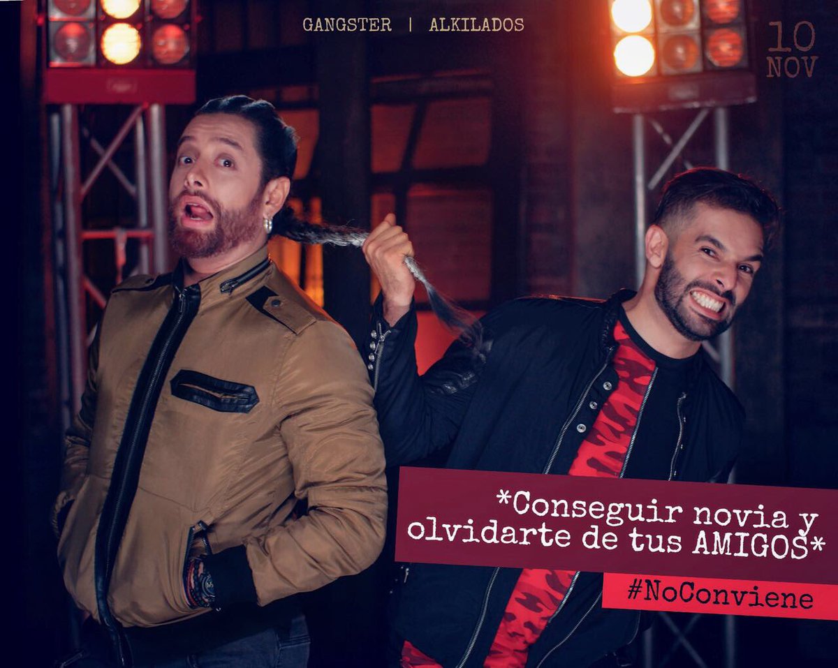 #NoConviene olvidarse de los amigos! ❌🙆🏻‍♂️🙅🏻‍♂️ ya mañana sale este nuevo HIT estén pendientes! <a href="/Alkilados/">ALKILADOS</a> <a href="/MassivoNews/">MASSIVO RECORDS</a>  #Gangstermania #TheNewStyle