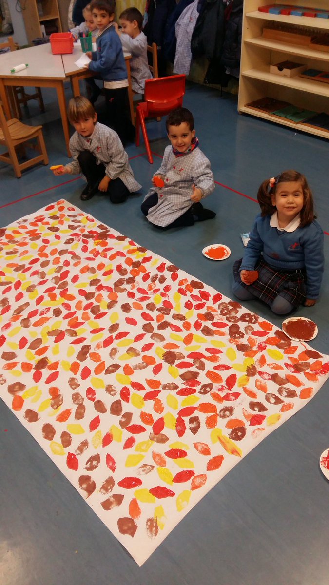luciag_93's tweet photo. Somos unos artistas! 🎨🍁🍂🍃 @MontessoriZgza https://t.co/PoS7m0QvPT