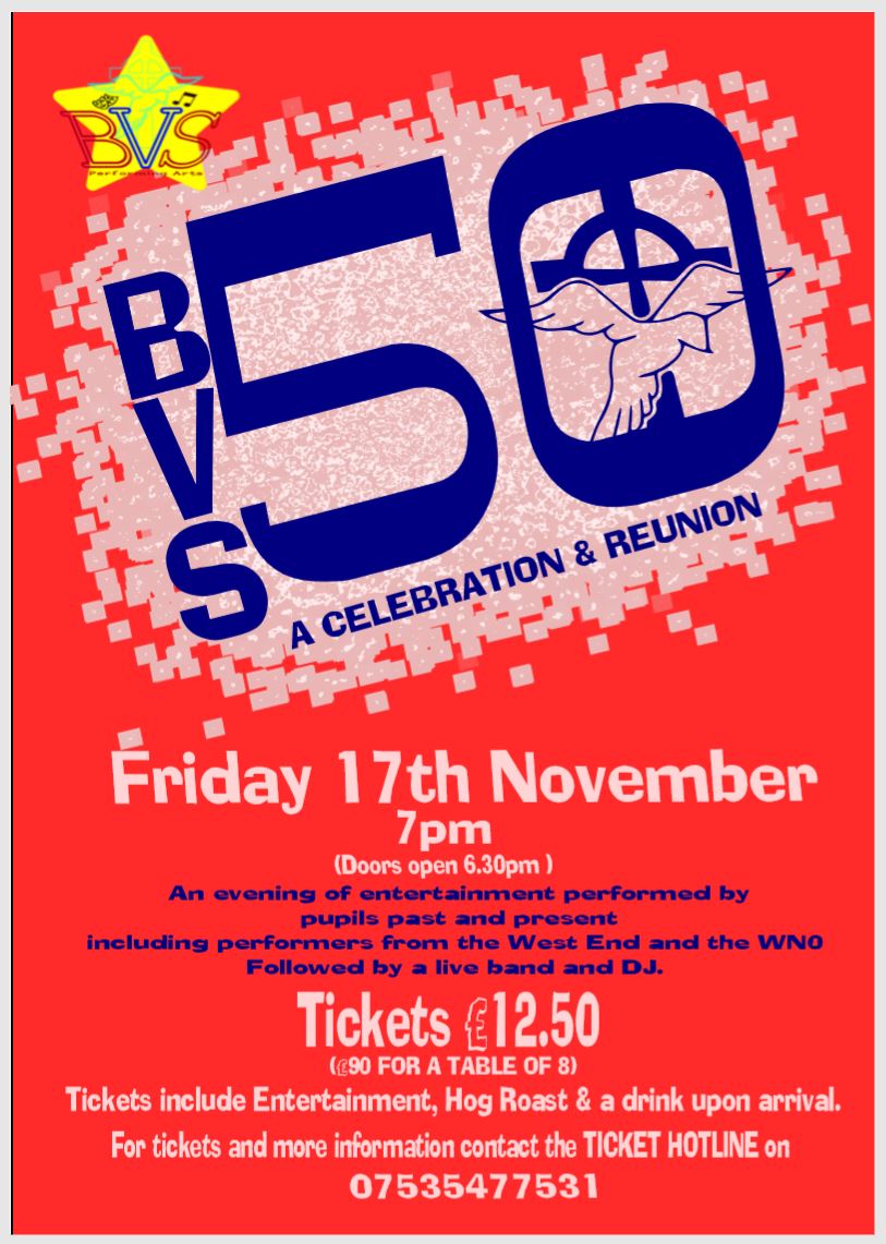 Bishop_Vaughan's tweet image. This promises to be a fantastic evening celebrating 50 years of talent nurtured at Bishop Vaughan. Tickets available from the Main Office or call ticket line😀🎵🎶😀