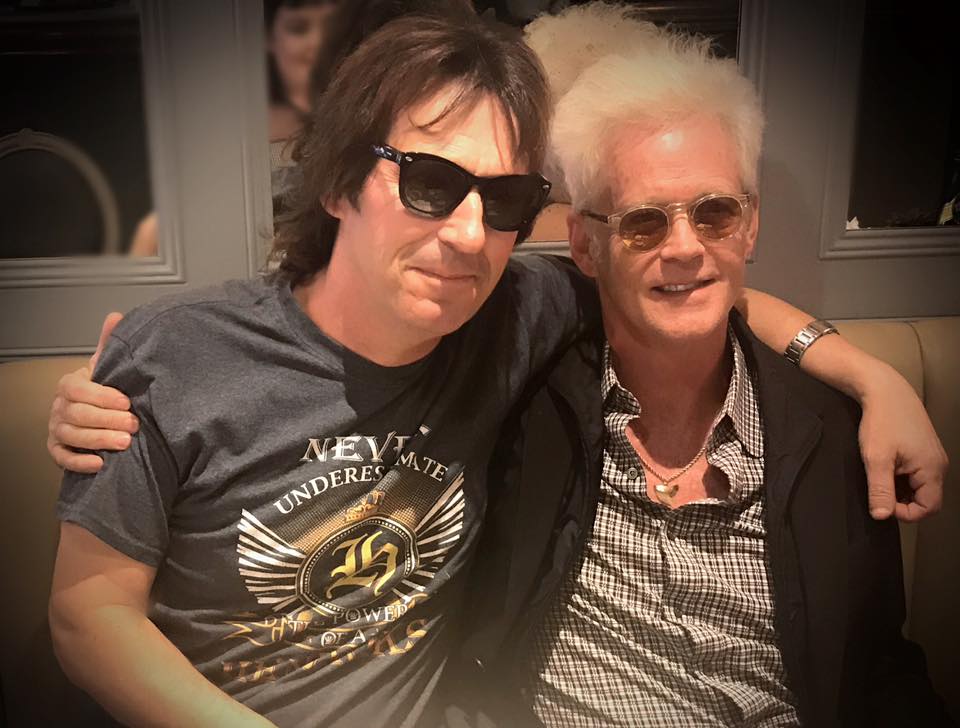 TheAutomatics's tweet photo. Two old friends meeting up in London #philhendricks from #thestiffs with our very own #davidphilp. @GCPunkNewWave @ThePunkrockBlog @ViveLePunkTwit @Calif_Rock_News @GuitarWorldNews @powerpop2people @PowerPopJeff https://t.co/mw8jleBIm8