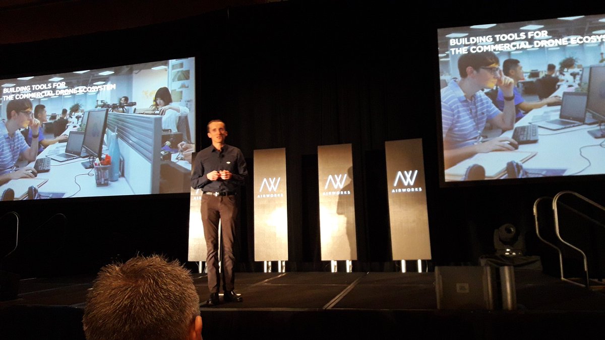 sensedrone's tweet photo. Thanks @DJIEnterprise for the excelent event and possibility to meet great People... #AirWorks #DJI @DJIGlobal https://t.co/Q5mxdKC9A8