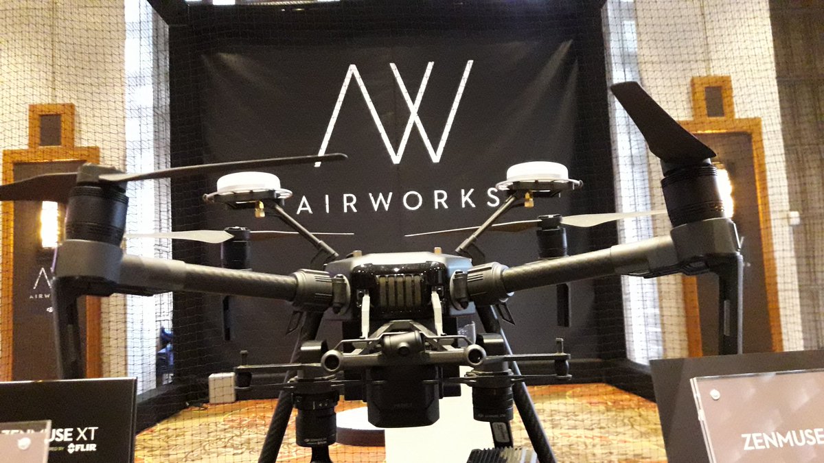 sensedrone's tweet photo. Thanks @DJIEnterprise for the excelent event and possibility to meet great People... #AirWorks #DJI @DJIGlobal https://t.co/Q5mxdKC9A8