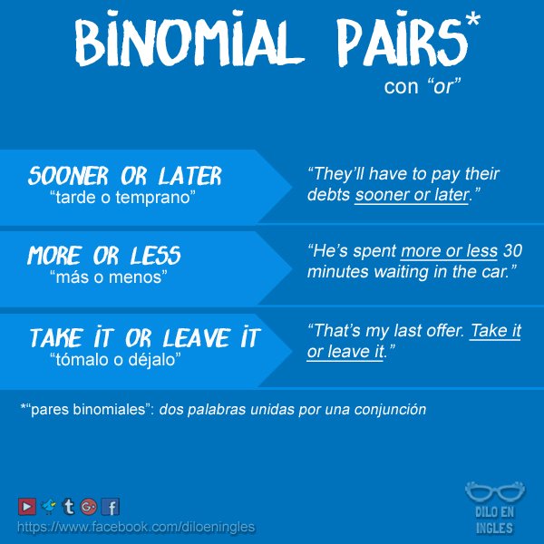 diloeningles's tweet photo. Pares binomiales con OR
#binomialpairs #inglés https://t.co/neFoFesSVf