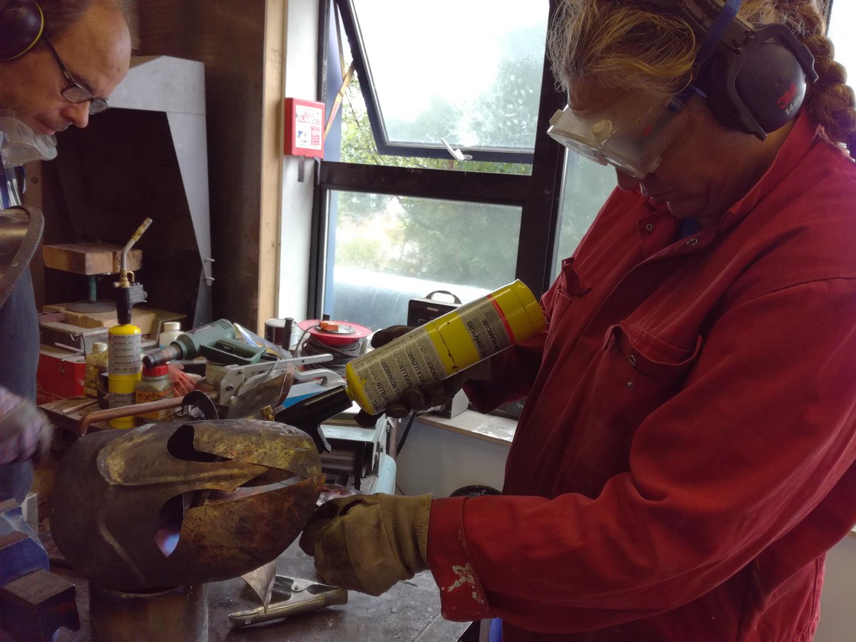 LondonSculpture's tweet photo. Sheet Copper Sculpture Course [Nov]
#outdoorsculpture #patinas #sheetmetal #papertemplates 
https://t.co/ZH4yzq30GL PLSRT @Just_Got_Made https://t.co/fWtZDtPvAm