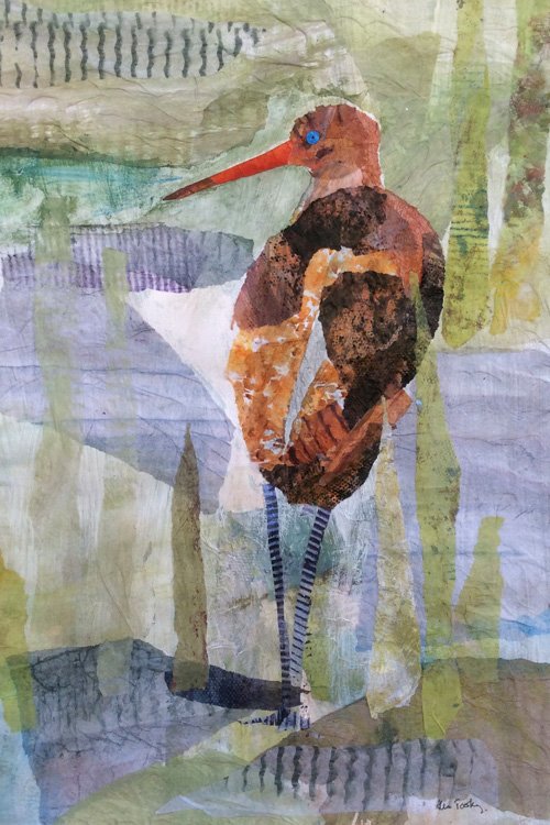 Putney Artist Fleur Tookey is exhibiting some new collages at the Putney Library from 13 Nov. #putney