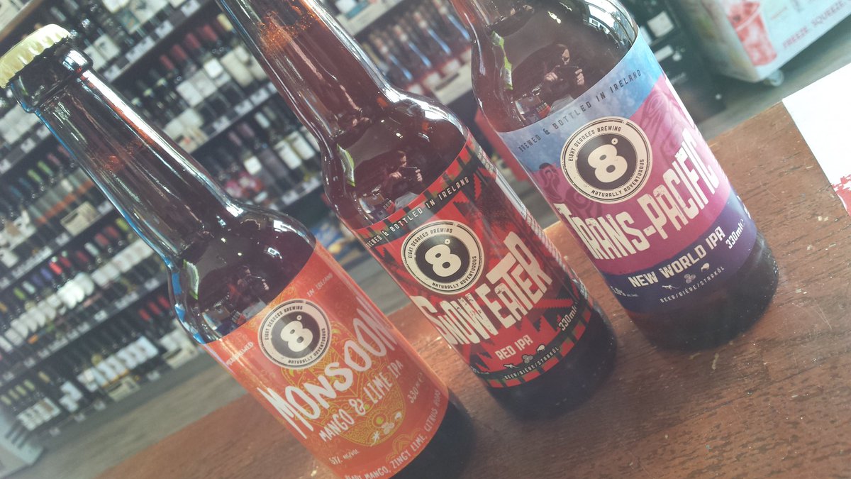 no21limerick's tweet photo. New additions to our portfolio from @8degreesbrewing
#tasty #qualitytime #craft #Christmas https://t.co/MF6YRx681A