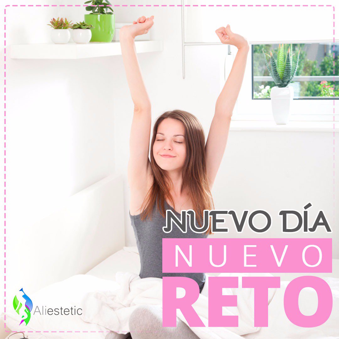 aliestetic's tweet photo. Consejo del día de hoy es "Nuevo día, Nuevo reto" nunca se conformen siempre quieran mas y aprovecha cada hora del día. 💪 https://t.co/EfSdDCAHJg
