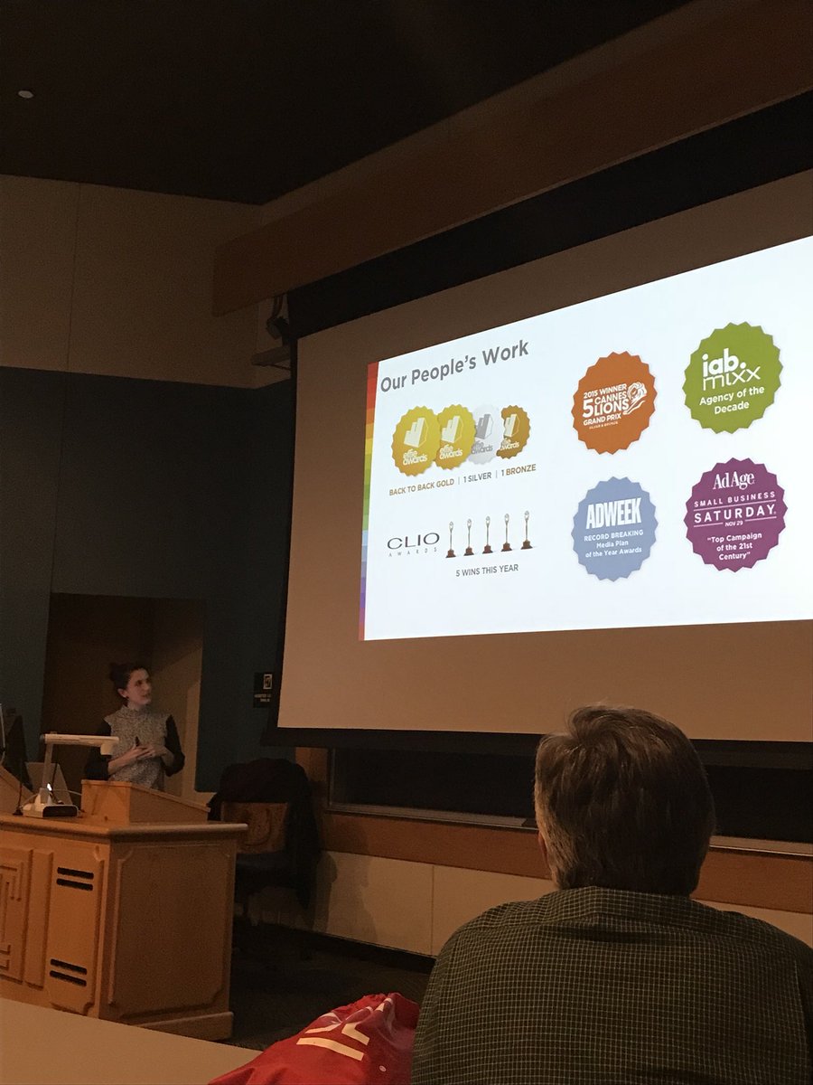 jystr1's tweet photo. Impressing our @TempleUniv @TUKleincollege students! Thanks @RacDat and @Digitas https://t.co/LXOtQAlfX3