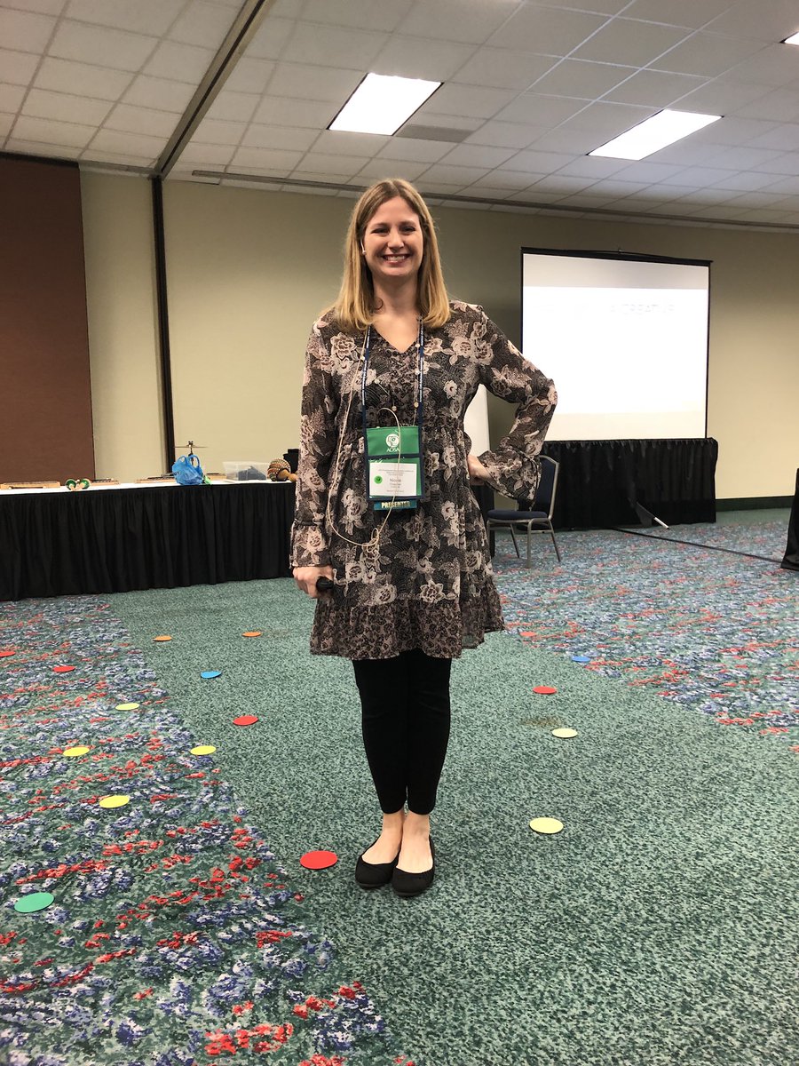 Nicole Chapman rocked her first session at the AOSA. She did an outstanding job presenting Managing a Creative and Collaborative Classroom!!