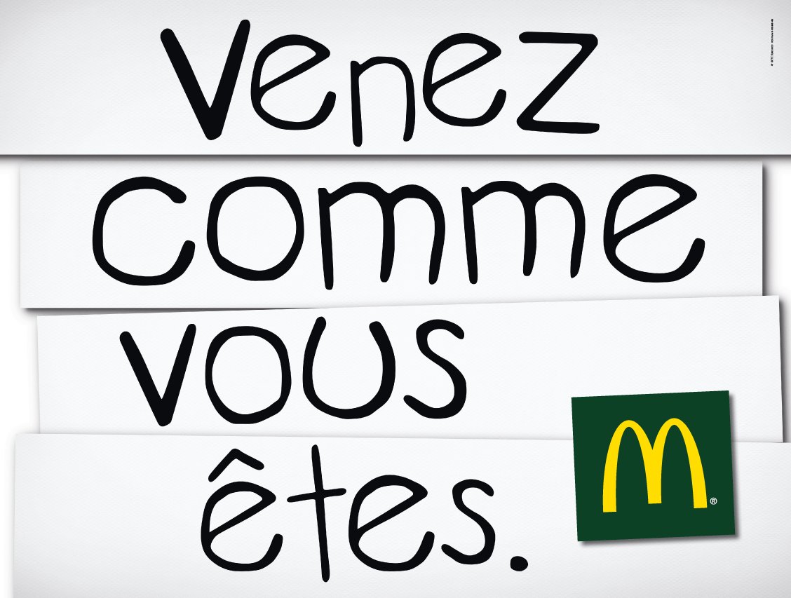 ShopmiumFR's tweet photo. @_NdJ_ Bonjour Matthieu ! Ça nous semble être le principe d'un slogan... Si vous allez chez McDonald's tout nu, il y a de fortes chances pour que vous soyez mis à la porte 🤓 https://t.co/qacHcYYOWi
