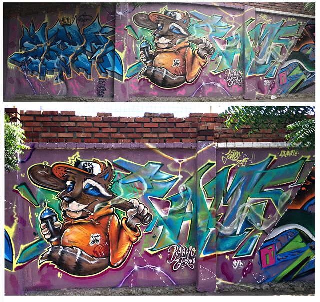 trabajo de "Griot jams" d-mente art con aerosoles amen 

visita aerosolesamen.com y encuentra nuestros artistas del mes !!!