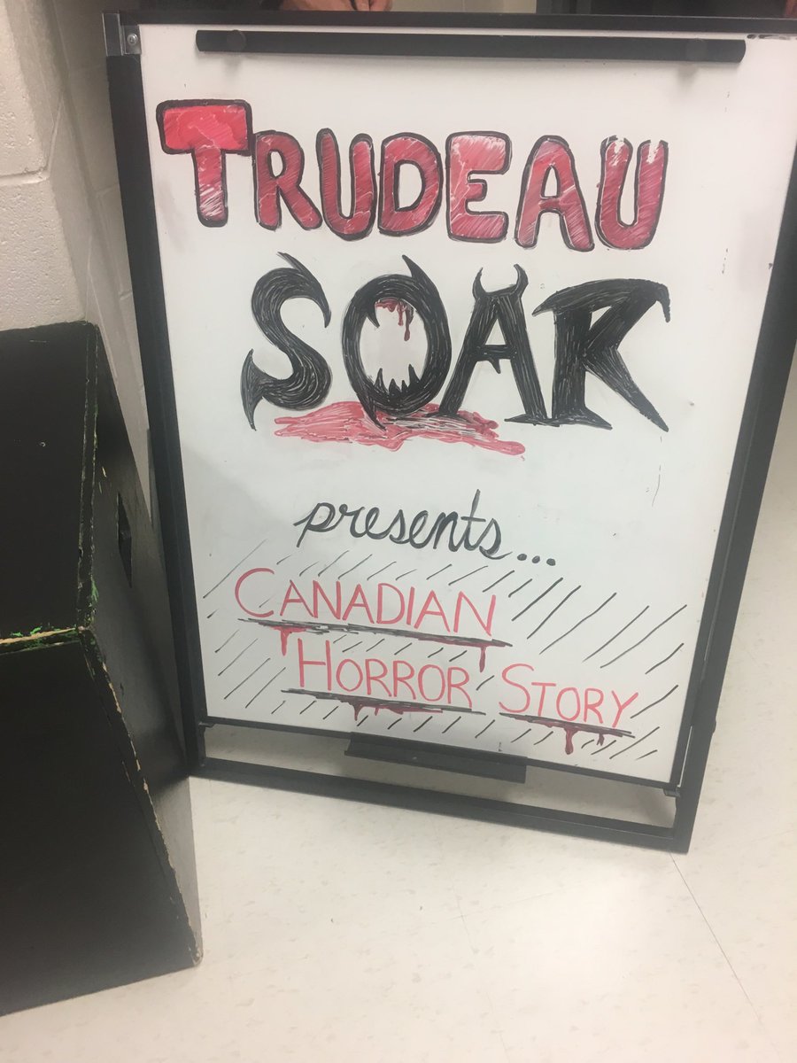LJWargo's tweet photo. @YRDSB Truth &amp; Reconciliation @trudeauhs. So proud of this simulation created by @TrudeauSoar students. #proudprincipal https://t.co/2vY2ZBab9W