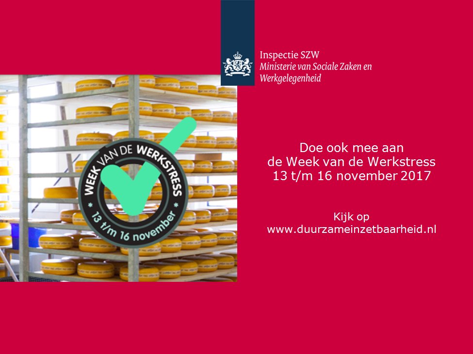 NLA_Inspectie's tweet photo. Stress op de werkvloer is beroepsziekte no.1. Doe volgende week ook mee aan de #WeekvandeWerkstress: https://t.co/LeeG1WhNFQ https://t.co/308S3gRfXW