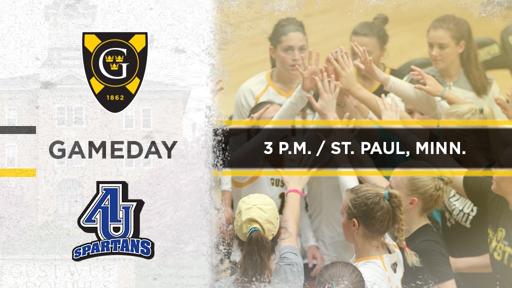 GustieAthletics's tweet photo. 🏐 NCAA Tournament Gameday! #GoGusties #FlyAsAFlock
@GustavusVB vs. Aurora
📊: https://t.co/b0Mknadr1Y
📺: https://t.co/qtMb5tUwYl
🗒️: https://t.co/VXVFj61EzA https://t.co/CLpZqPPiKO