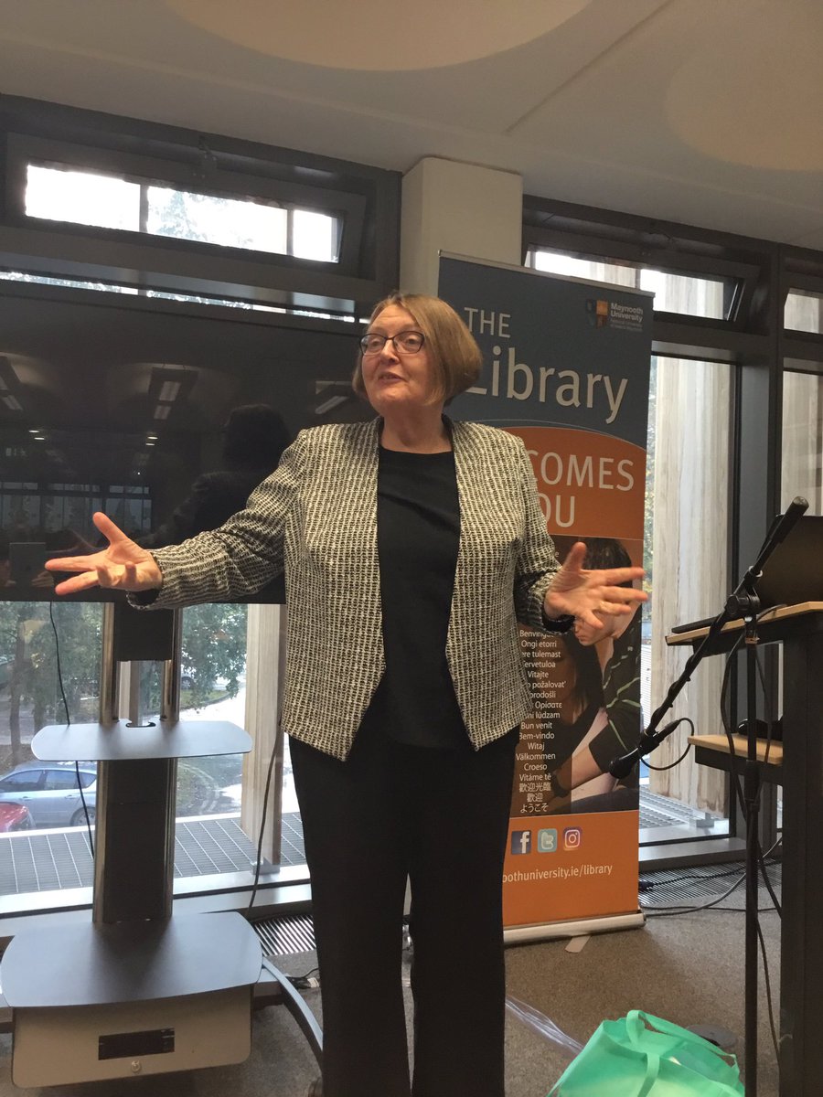 StephanieRonan's tweet photo. Saranne Magennis now convincing the librarians here that they are perfectly suited to publish in Higher Education Journals #munral2017 https://t.co/HVN72Bcv7v
