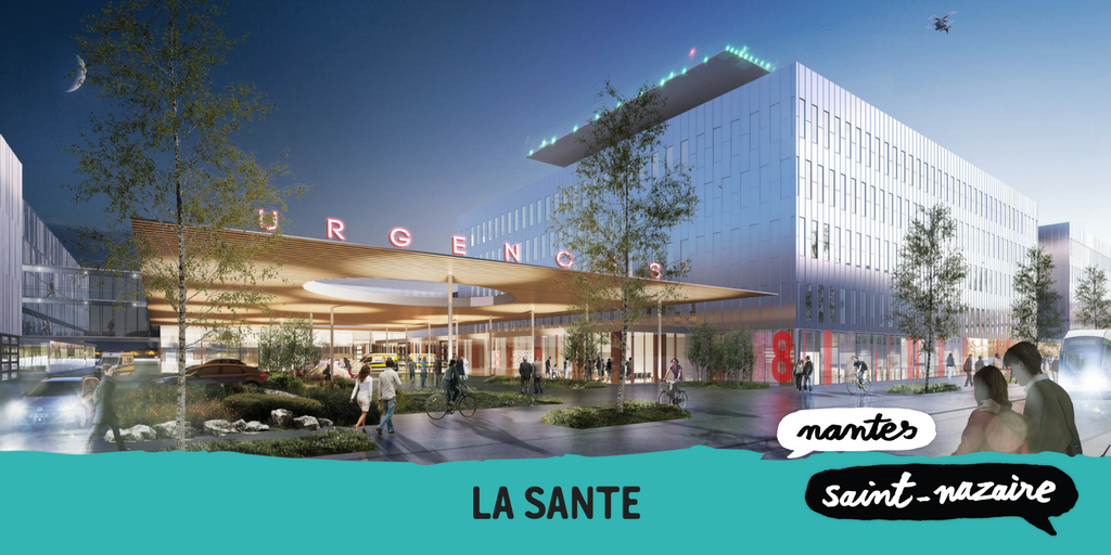 DebonNicolas's tweet photo. La #Santé de demain à #Nantes #SaintNazaire se prépare aujourd'hui ! L'hôpital du futur comme projet phare ! 1 milliard d'€ seront investis pour l'installation du futur CHU sur l'#îledeNantes  https://t.co/7V2iPg5ZvV #esante #creativecarefactory https://t.co/bAP6lqZyad