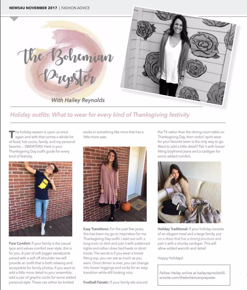 Need some inspiration for your turkey day get-up? Check out our fashion advice from The Bohemian Prepster @thebohoprep