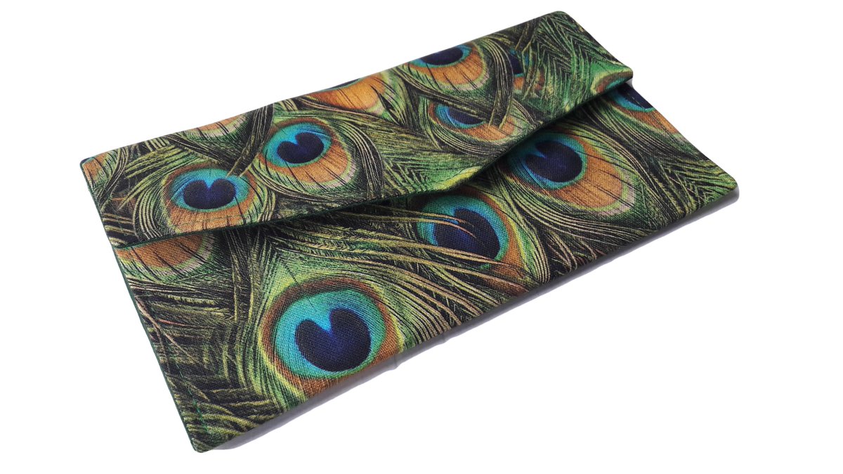 peacock clutch