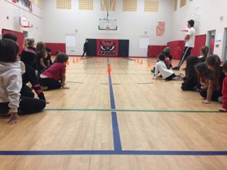sra_ycdsb's tweet photo. Training day for the grade 1s in our gymnasium courtesy of @YouthTrainingC https://t.co/A10d6eYO8R