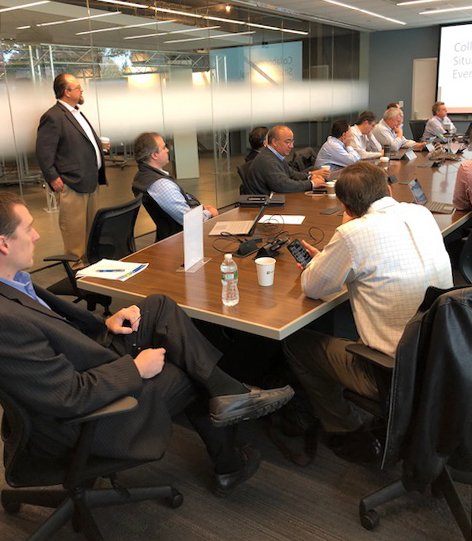 pexip's tweet photo. Great session as @DaveMichels talks about the #DigitalTransformation opportunity in UC at the Microsoft MTC in Malvern, PA today. Next event in Dallas, then Montreal, Toronto: https://t.co/TDEYTpCpam https://t.co/RmdUwbL5tY