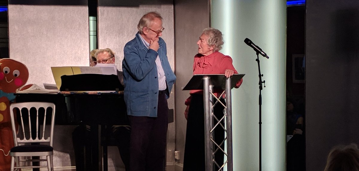 childrensarts's tweet photo. Judith Kerr shares her memories of David Wood #JMB2017 https://t.co/igCKtuce06