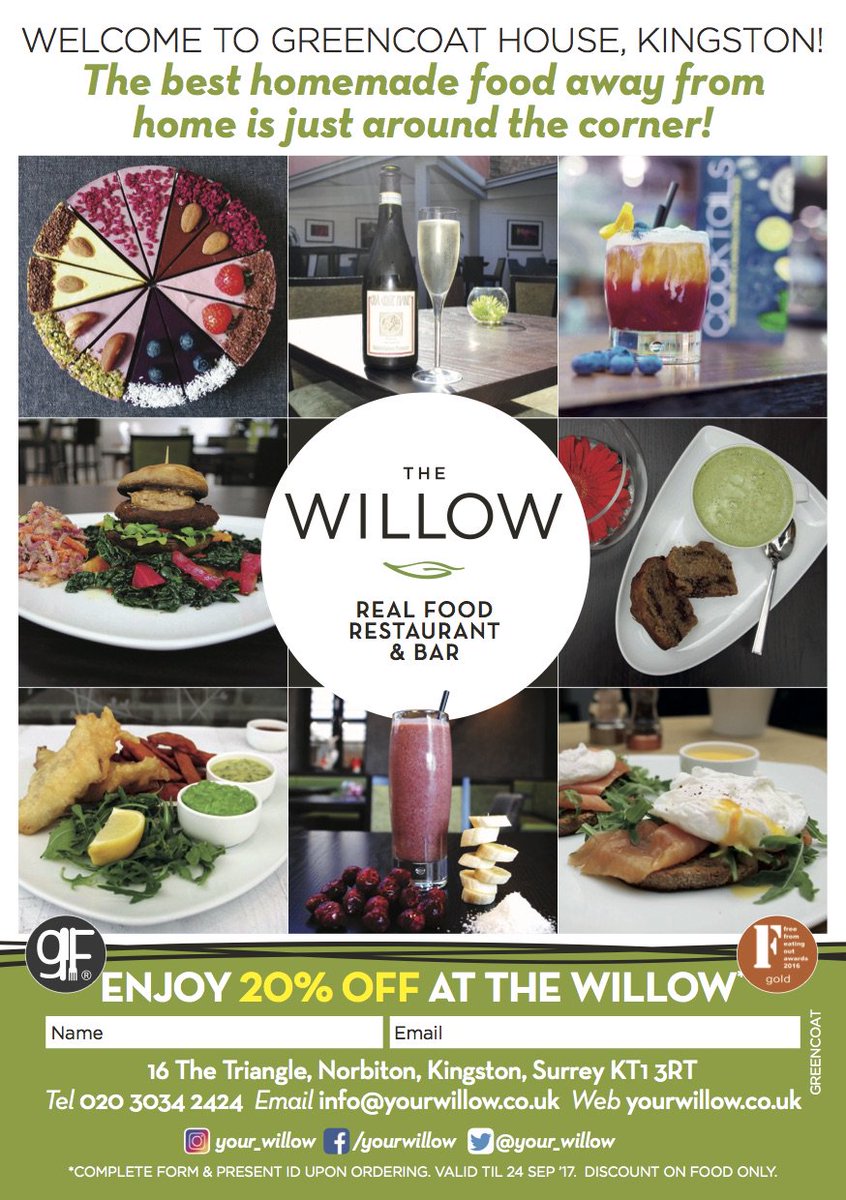 Amrovantage's tweet photo. Check out this great healthy restaurant in Kingston @your_willow. 
https://t.co/BOCeHdl0zK

#Kingston #healthy #happy #lifestyle #tasty https://t.co/Q7yAqd11wH