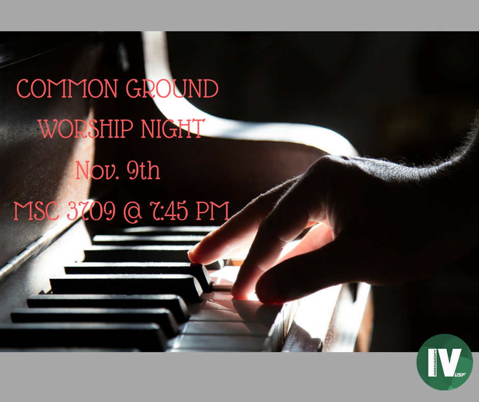 InterVarsityUSF's tweet photo. Don’t forget to come join us TONIGHT @7:45pm in MSC3709 for Worship night!! See you there! https://t.co/XDm2SyMpYw