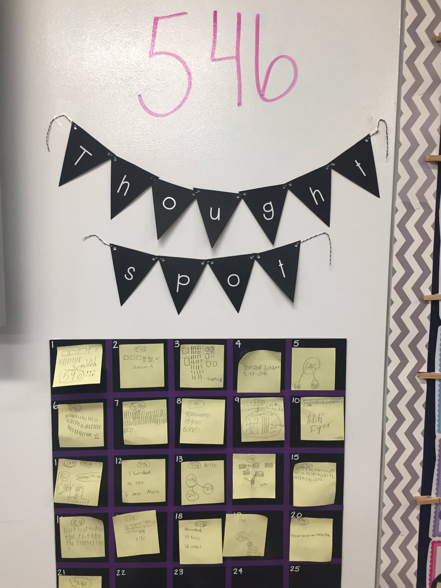 The possibilities are endless! Representing numbers in many different ways! #MJEjags #mje2ndgrade