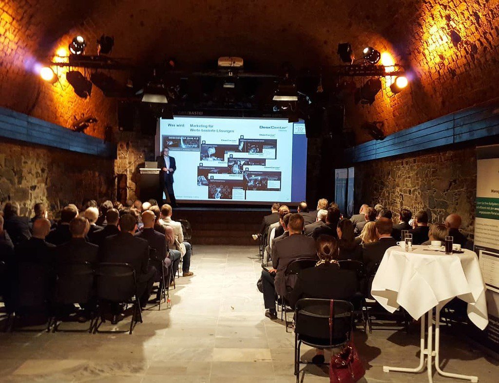 DeskCenterAG's tweet image. #deskcentersolutions #Partnertag #software #ceo #presentation #stage #moritzbastei #digitaltransformation #strategy #digitalfueralle