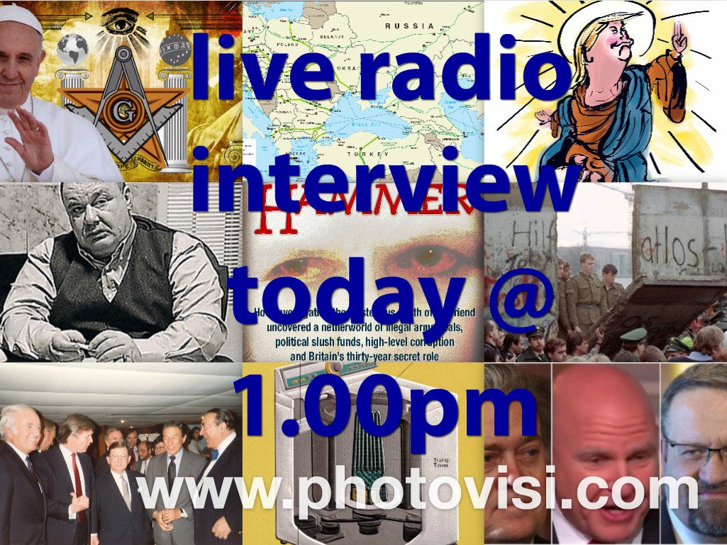 GeoffGilson's tweet photo. TODAY !! Live radio interview - https://t.co/moeA3eRry5. Podcast on Sat. "Mueller, Mogilevich, and Margaret Thatcher's favorite speechwriter." #EdOpperman #AmericanFreedomRadio https://t.co/uE6YPvmPpB