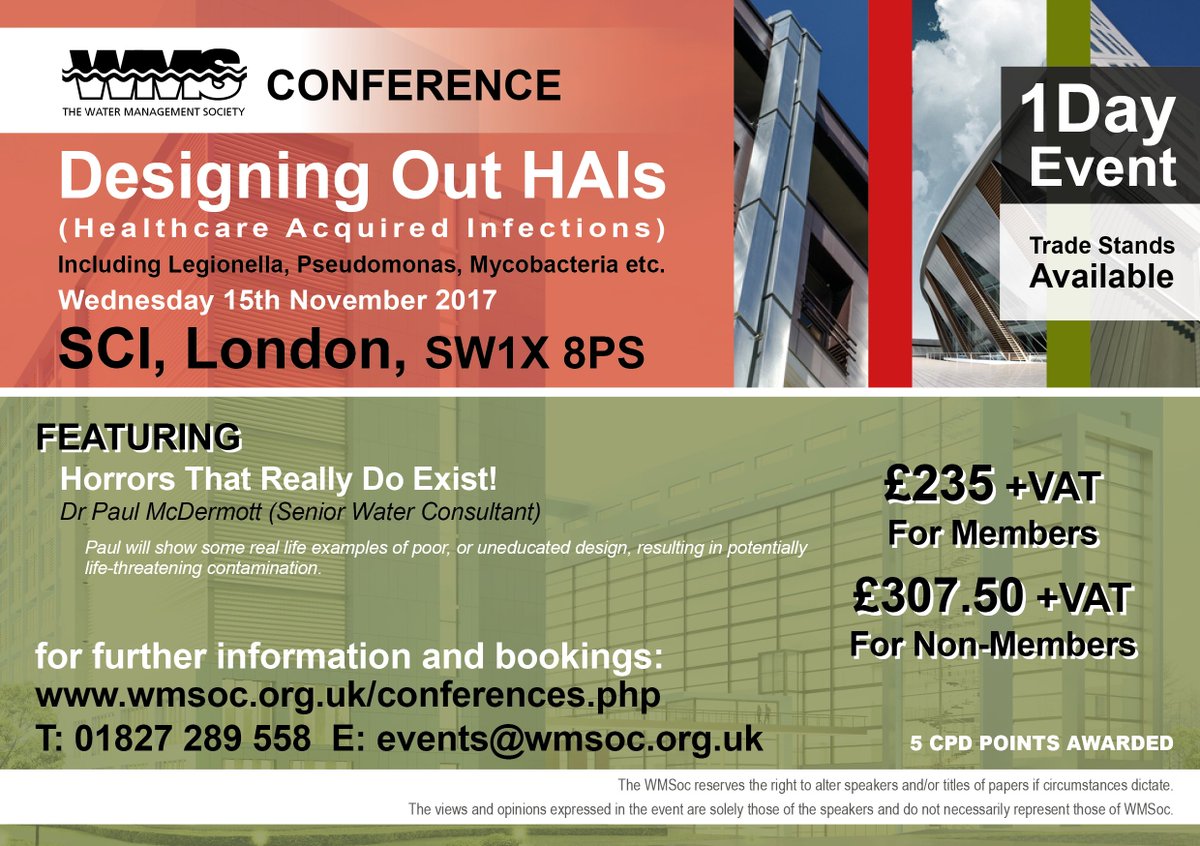 WMSoc1's tweet photo. The WMS #DesigningOut #HAIs #Event - #Wednesday 15th #November – #Horrors that #Really do #Exist! – #Showing #Real #Life #Examples of #Poor #Uneducated #Design - #Spaces #Available - #BookNow: https://t.co/XJhDyT0a2g #LessThan #1WeekToGo https://t.co/9DQSnxSijT