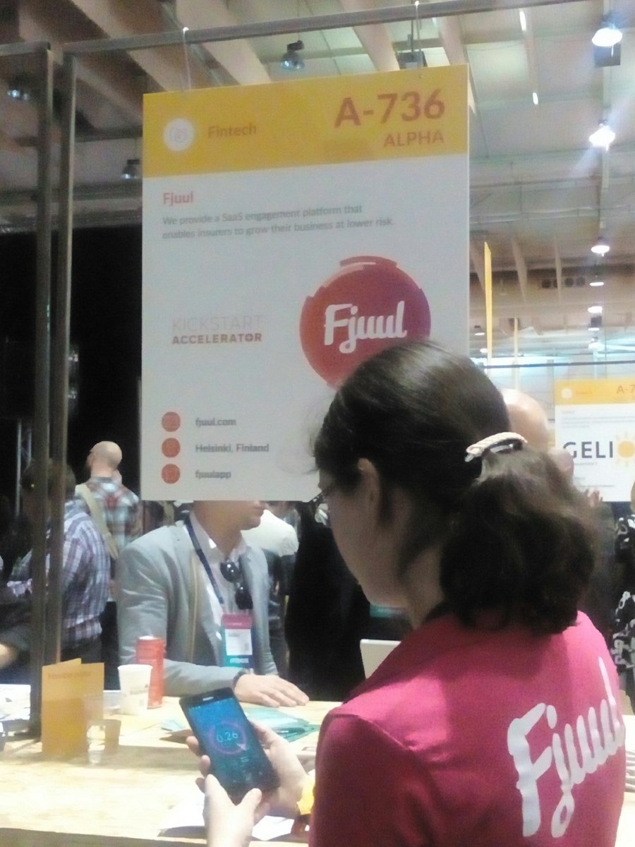 kickstart_inno's tweet photo. #kickstarters17 @fjuulapp A736 #WebSummit Track your daily activity and live a healthier lifestyle. #fintech #insurtech #wellbeing #startup https://t.co/ufK23lYbL9