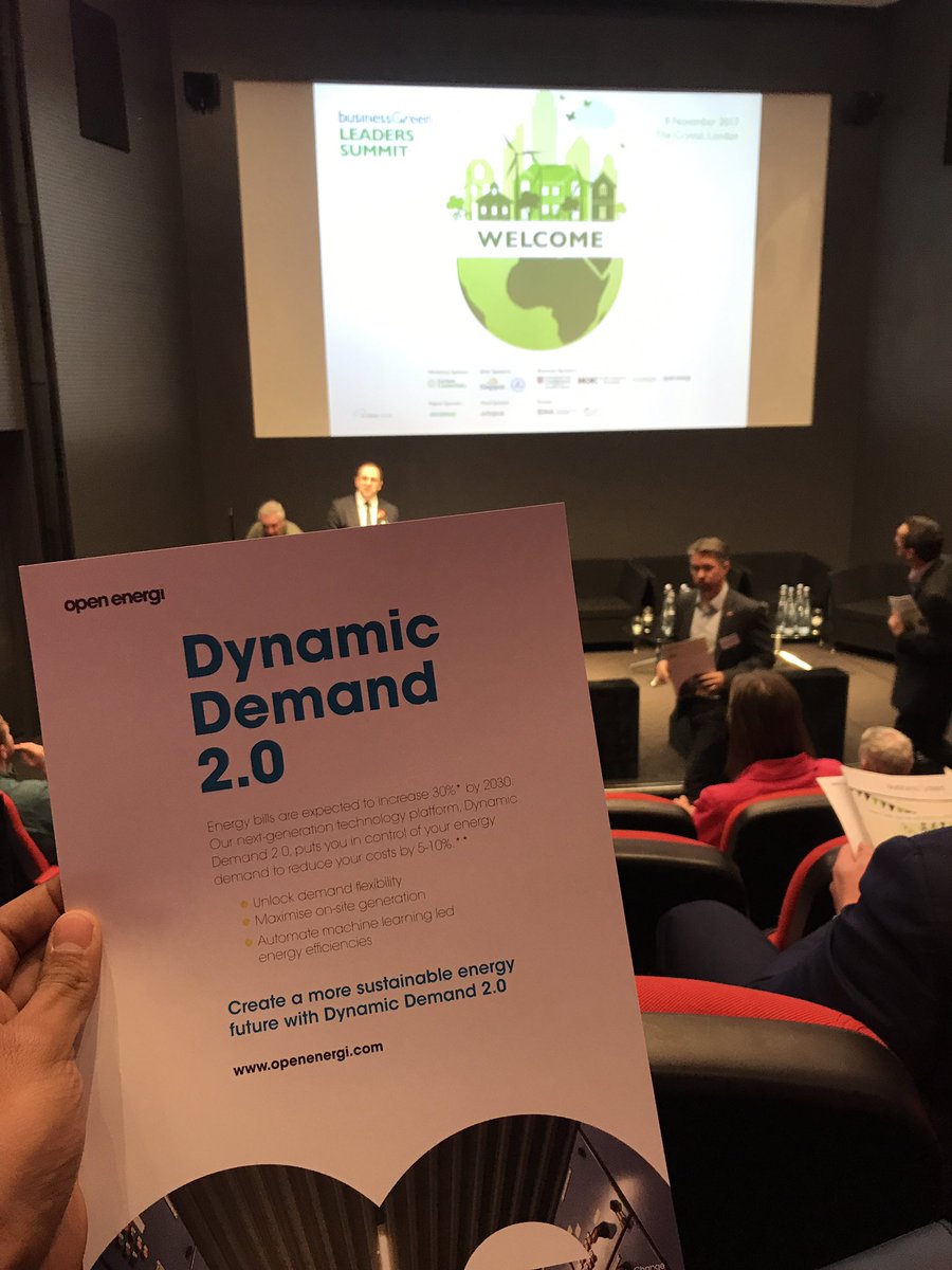 dagocedillos's tweet photo. @openenergi's Dynamic Demand 2.0 at @BusinessGreen Leader's Summit #dynamicdemand #BGSummit https://t.co/Ki0t7tO22M
