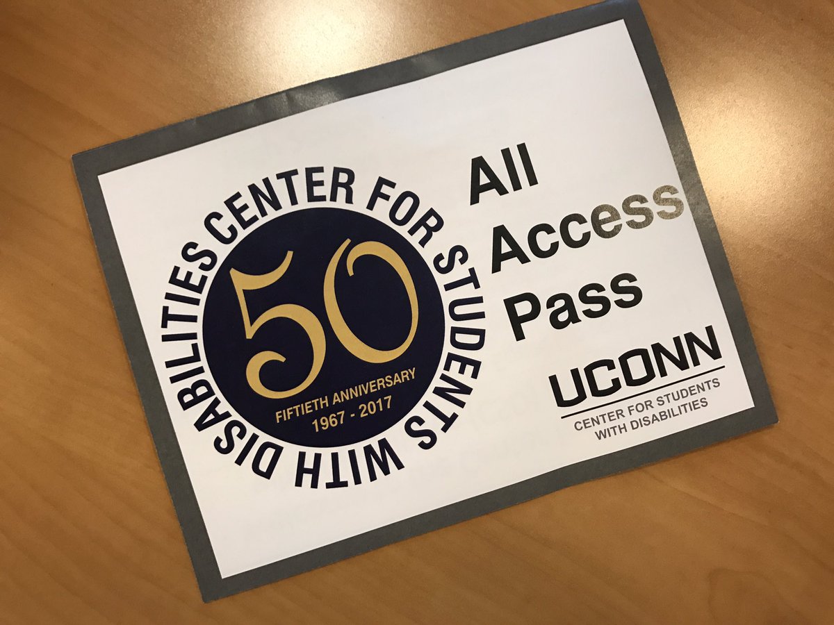 Let's help our students hit the ground running! Prepare them early for college services. #WUD2017 #UConn #wiltonwayCT