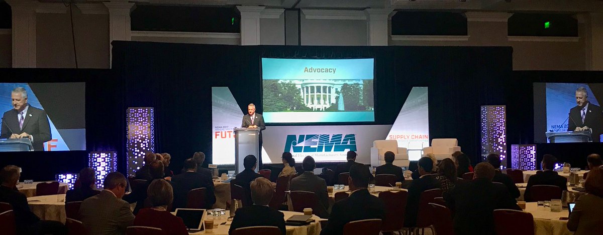 LAILiveEvents's tweet photo. Mike Pessina leading us through another successful Annual Business Meeting! #NEMA2017 #AMM17 #thefuture https://t.co/9Oxn3Pxh7g