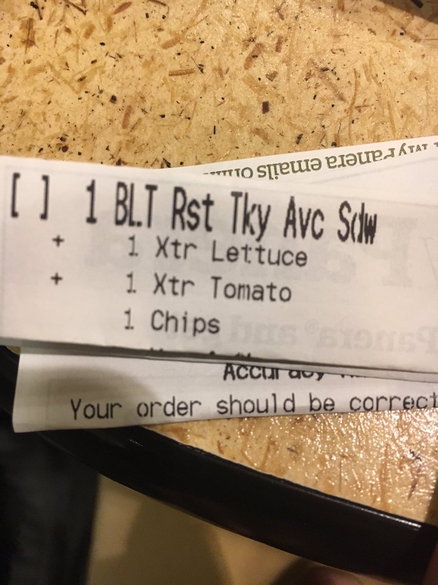 curran_floyd's tweet photo. @panerabread soooo it looks like we have different definitions of EXTA Lettuce and Tomato...but that's fine....🤷🏼‍♂️ https://t.co/WyRyzx5lqm