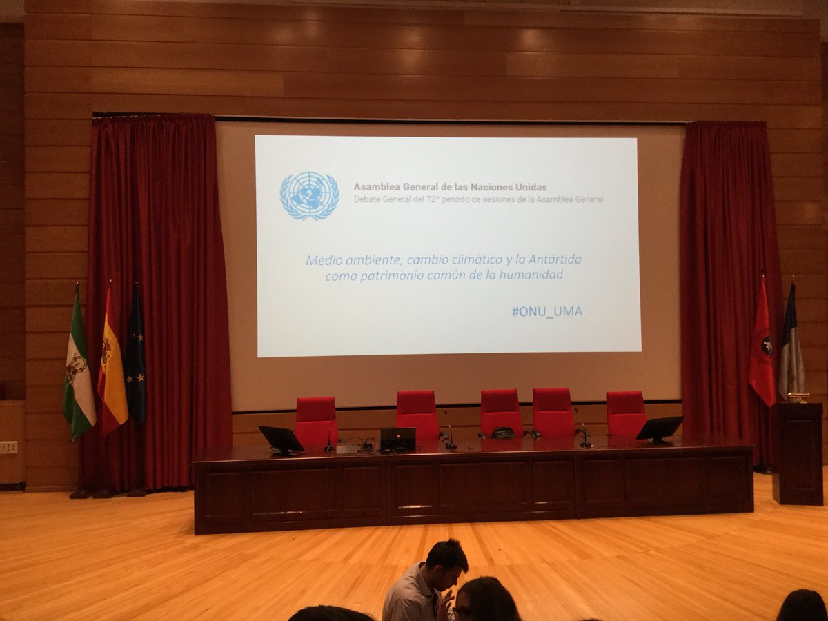 Finland_UMA's tweet photo. Todo listo para comenzar #ONU_UMA https://t.co/1un5EfH0YN