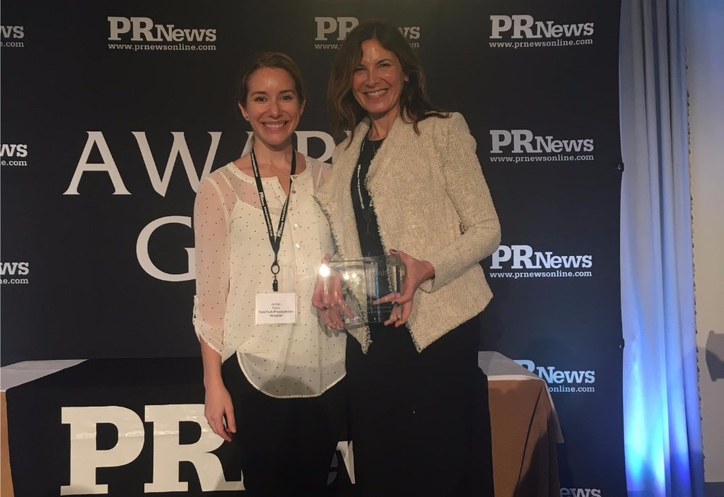 nyphospital's tweet photo. We are proud to share that #NYP's #HealthMatters won the @PRNews 2017 Digital Award for Best New Site. Be sure to check it out for stories of science, care &amp; wellness: https://t.co/PZHauMHOf5 #PRNews https://t.co/5HaSFlULJj