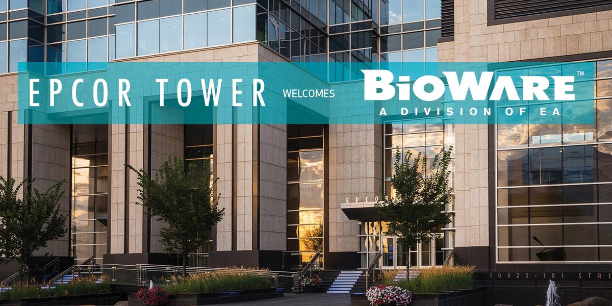 BioWare Joins Edmonton's Downtown, Chooses EPCOR Tower as New Home hubs.ly/H097xRZ0