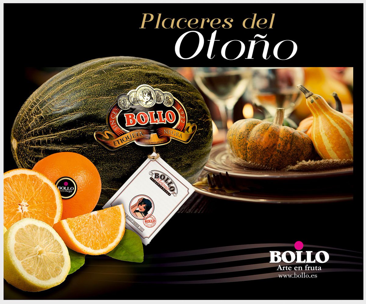 Ya ha llegado el frío. Es el momento de los cítricos. Cada día  nuestros equipos cortan las mejores mandarinas con  hojas para que lleguen a tu mesa frescas y deliciosas. Y además sigues disfrutando de los melones  BOLLO  No te pierdas nada: placeres de otoño  de BOLLO.