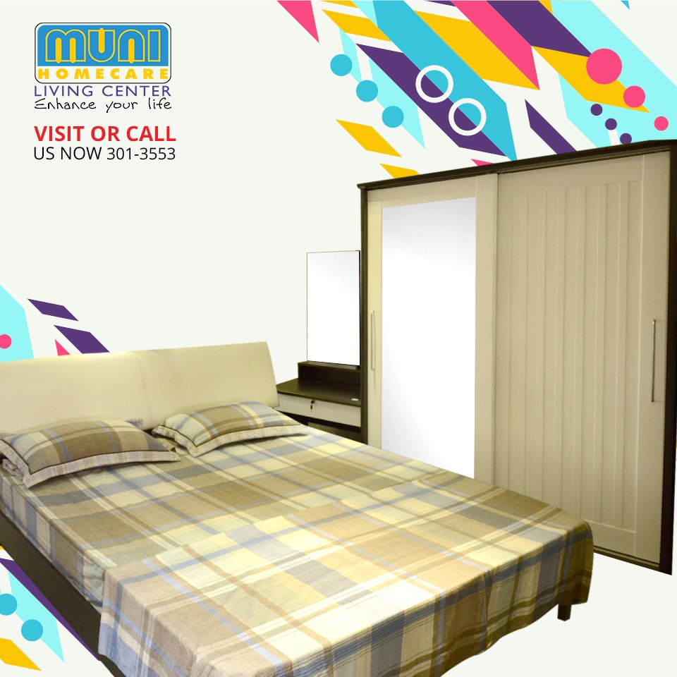 MUNIhomecare's tweet photo. Check out this beautiful colour-matched stylish bedroom set. #Driftwood #Light #SpaciousWadrobe #QueenSizedBed #WithBeautifulHeadBoard #HighQualityMatress #AllGreatPrices https://t.co/Pcmwf7WZpn