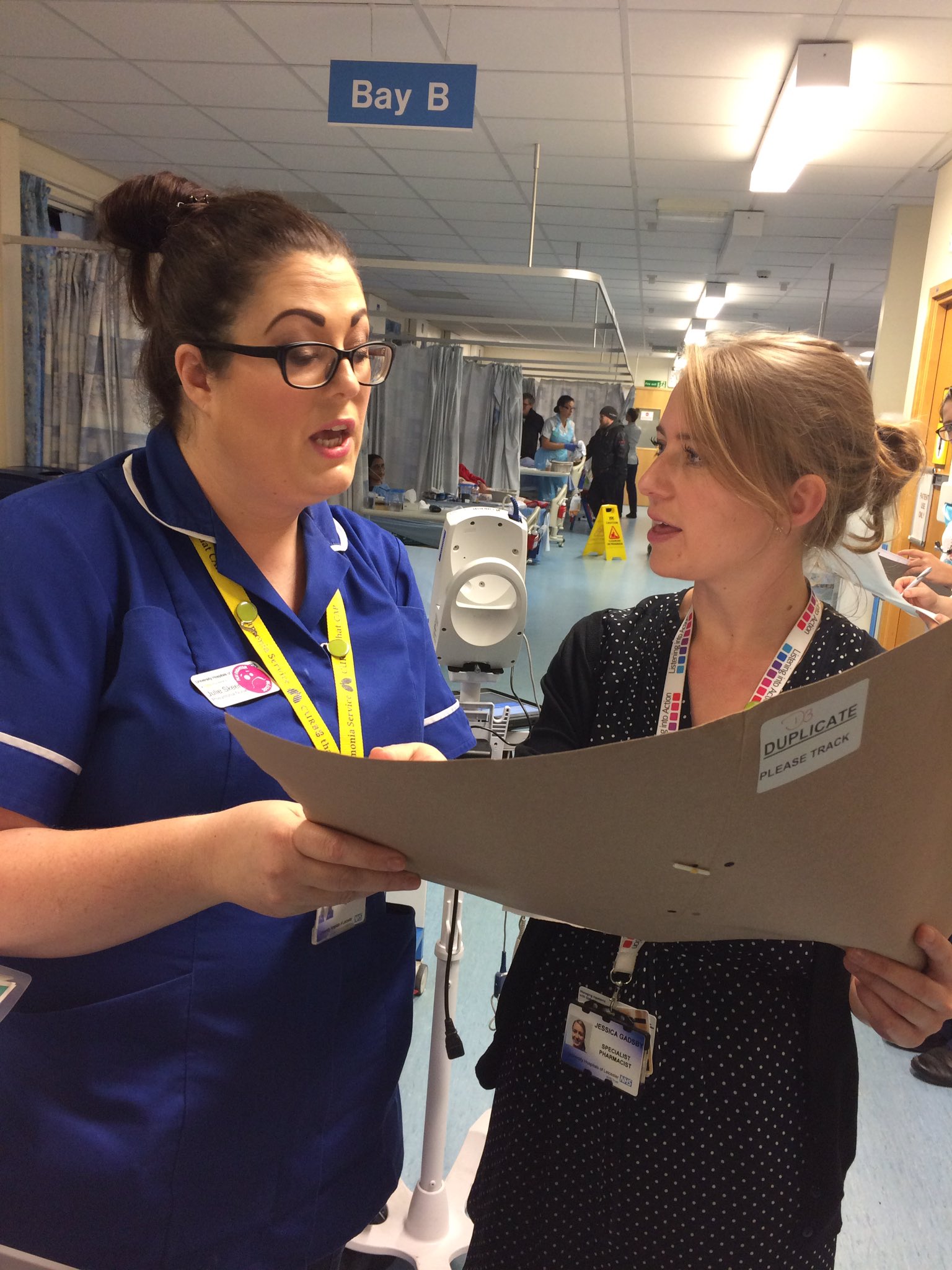 Leicester's Hospitals 😷 on Twitter "Pharmacist Jessica Gadsby reviews