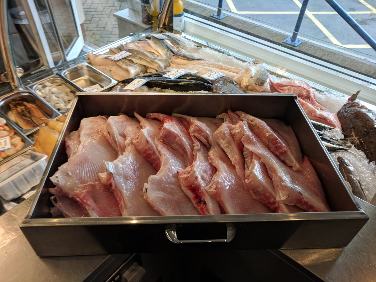 All skinned and ready , get your skates on #exmouth #dayboat 🦀🦑🐙